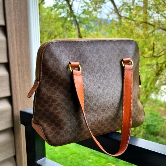 Celine M94 Satchel Handbag Vintage Full Size - Picture 1 of 15